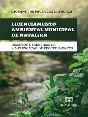 cover image of Licenciamento ambiental municipal de Natal/RN